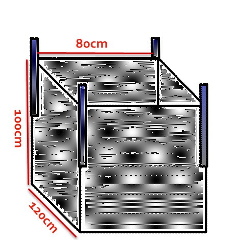 Paletten Holzbag BigBag für Holz