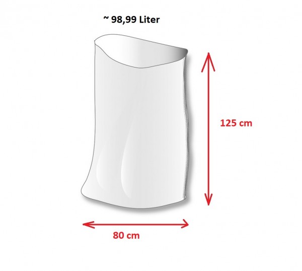 PP Gewebesack 80 x 125 cm