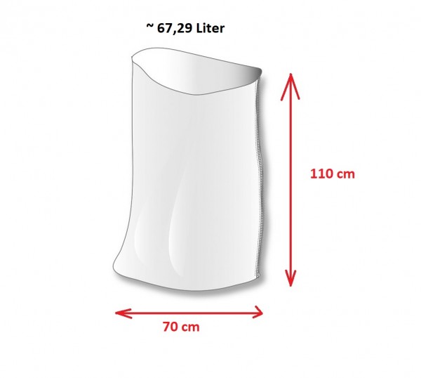 PP Gewebesack 70 x 110 cm