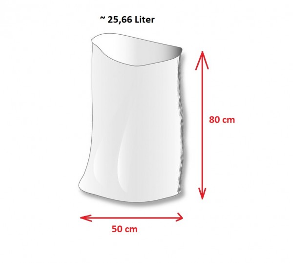 PP Gewebesack 50 x 80 cm