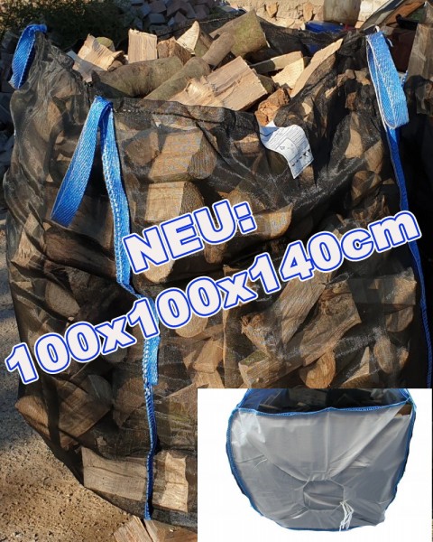 Holzbag BigBag Brennholz Holzbag mit Sternboden