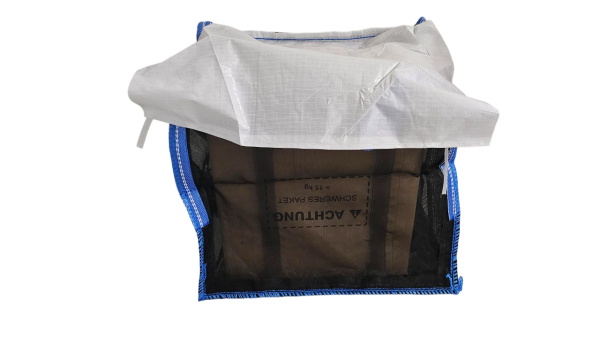 MIDI Holzbag Woodbag 80x80x80cm mit Deckel/Abdeckung