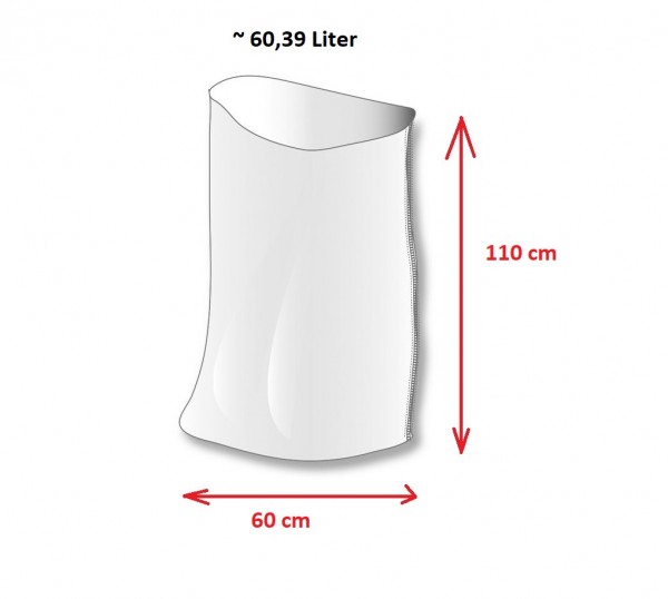 PP Gewebesack 60 x 110 cm